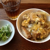 やっぱり定番！カツ丼。